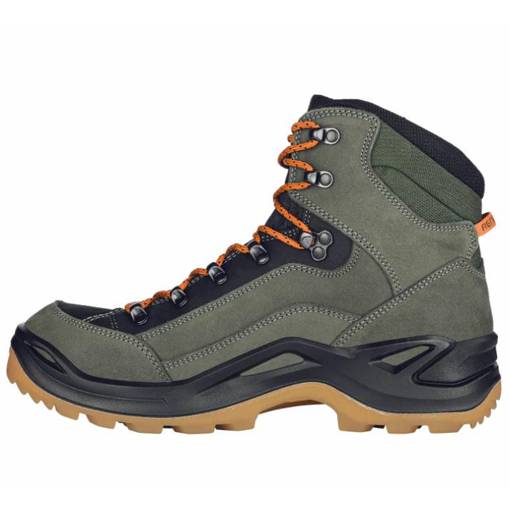 Soldaat rollen Fonkeling shoes LOWA Renegade GTX Mid forest/orange - Outdoordream.eu