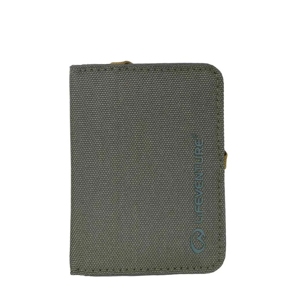 LIFEVENTURE RFiD Mini Travel Wallet olive