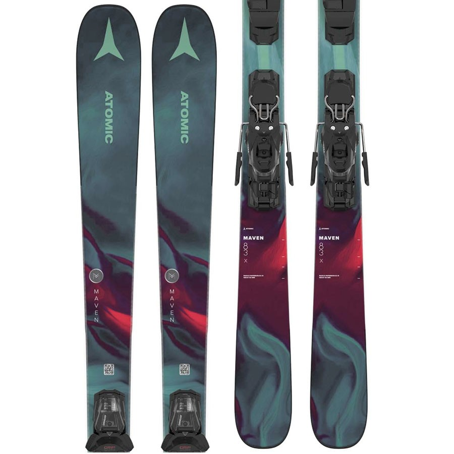 skis ATOMIC Maven 83 RX LT Mint 149cm + Atomic M10 GW