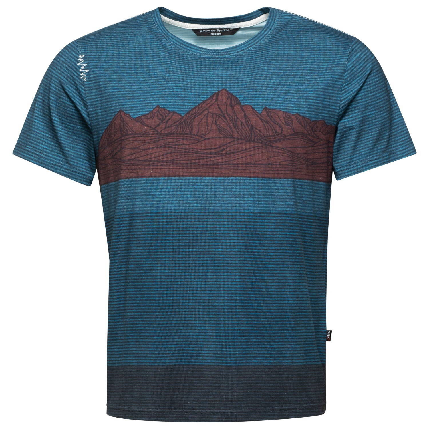 CHILLAZ Moutain Stripes T-shirt blue/dark blue (XL)