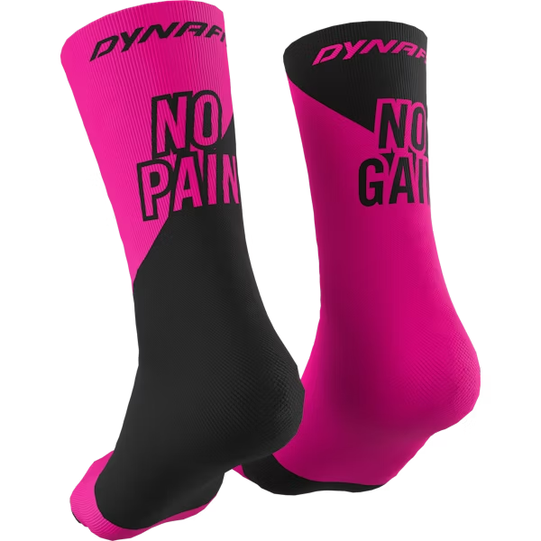 socks DYNAFIT No Pain No Gain pink black