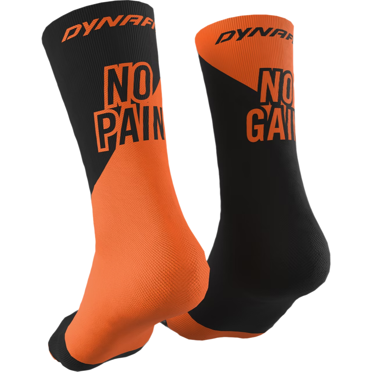 socks DYNAFIT No Pain No Gain shocking orange