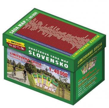 48 Hiking Maps of SLOVAKIA - Limited Edition