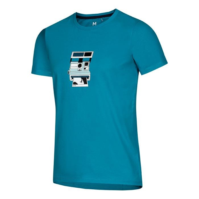 t-shirt OCÚN Classic T Blue enamel Polaroid