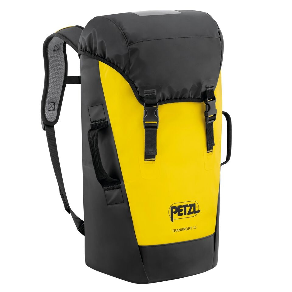 large-capacity bag PETZL Transport 30L yellow/black