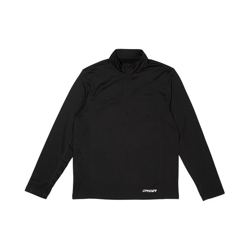 Baselayer SPYDER Mens Charger 1/2 Zip black