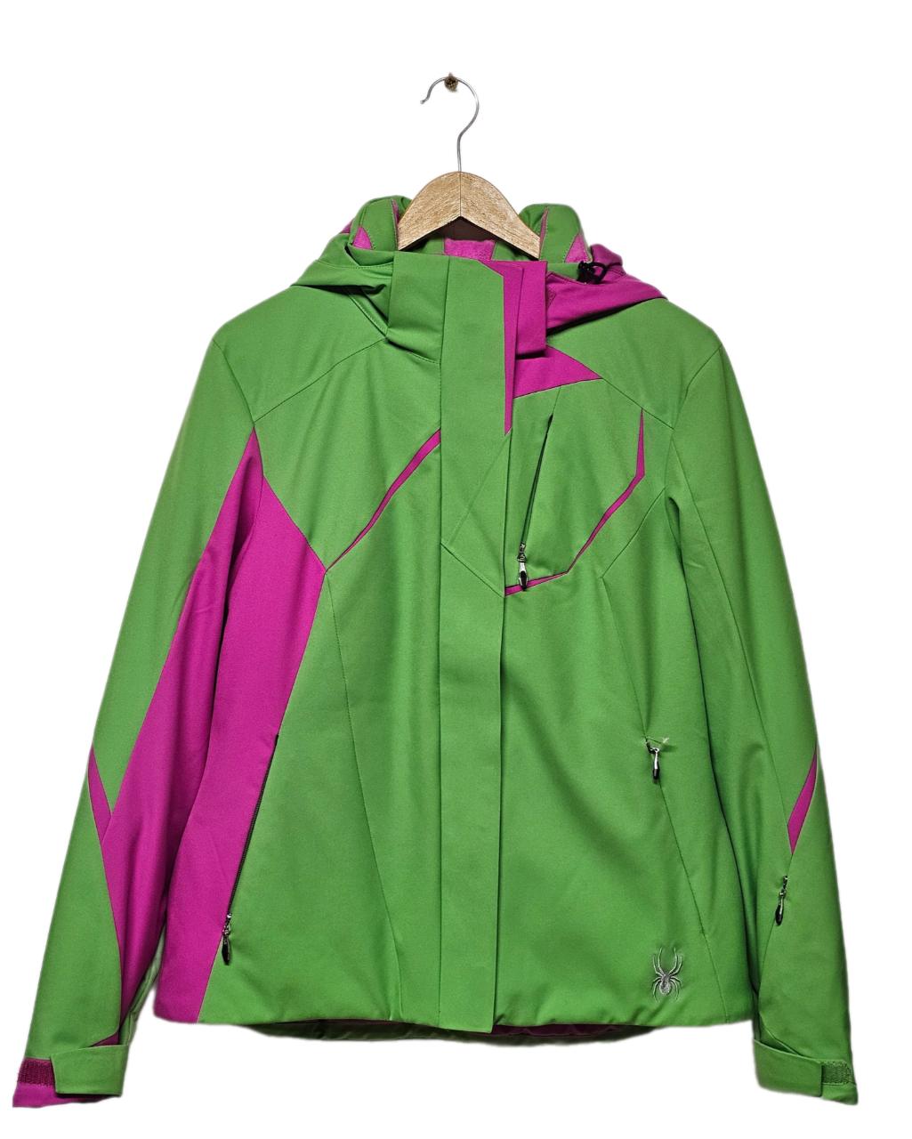 jacket SPYDER Prevail green/pink