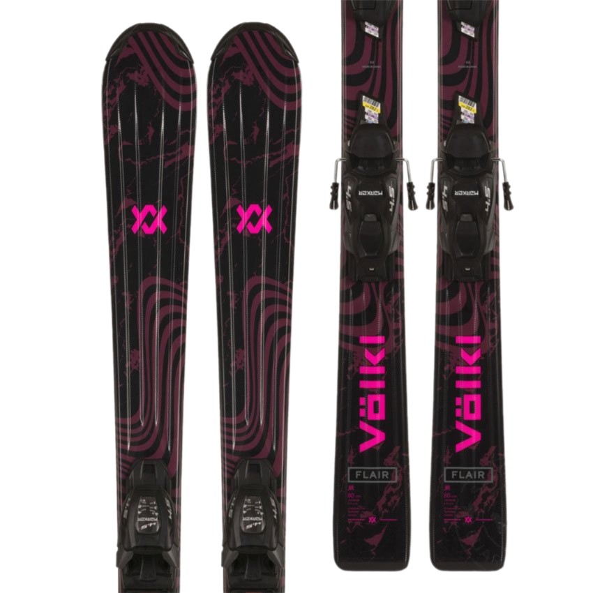 skis VÖLKL Flair JR 140cm + vMotion JR